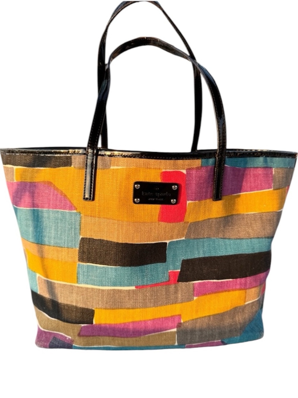 Kate Spade Colorful Patchwork Harmony Tote
